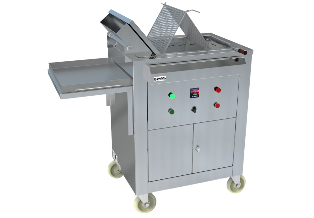 movable fryer